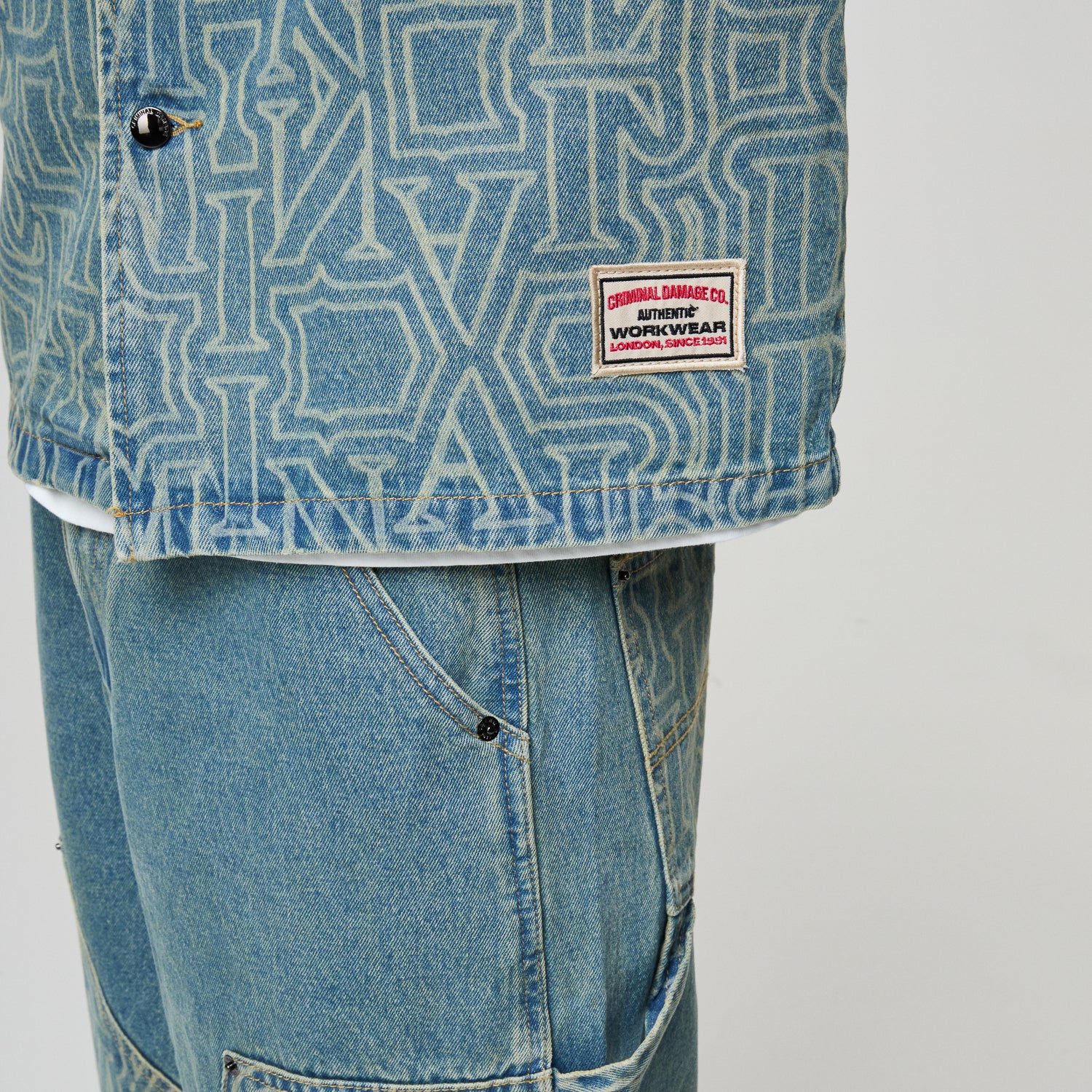 BERKELEY MONOGRAM DENIM SHIRT - Image 9