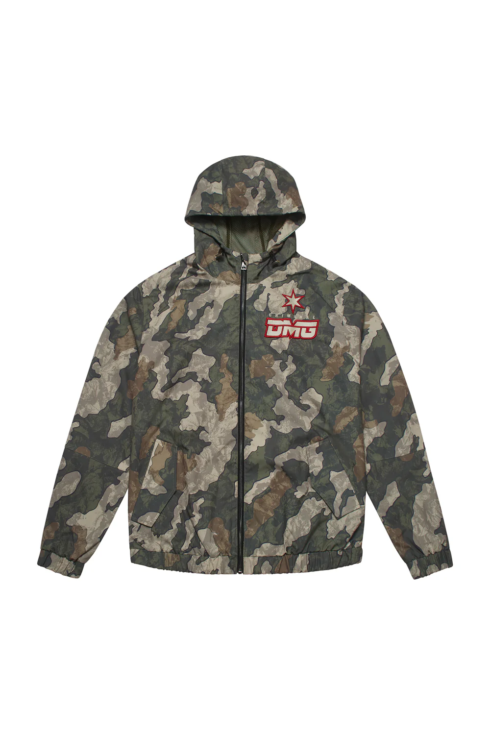 CAMO NYLON JACKET