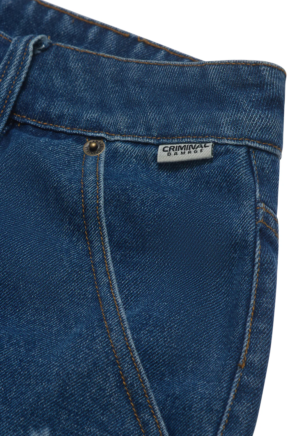 LASER PRINT DENIM SHORT - Image 6
