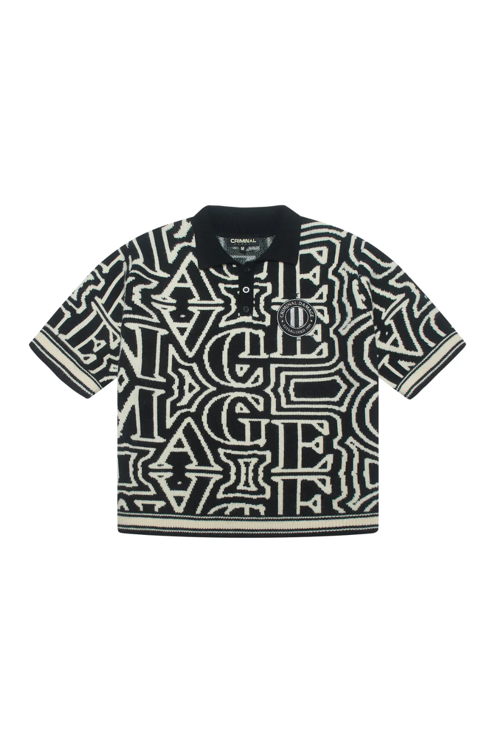 LOGO JACQUARD POLO