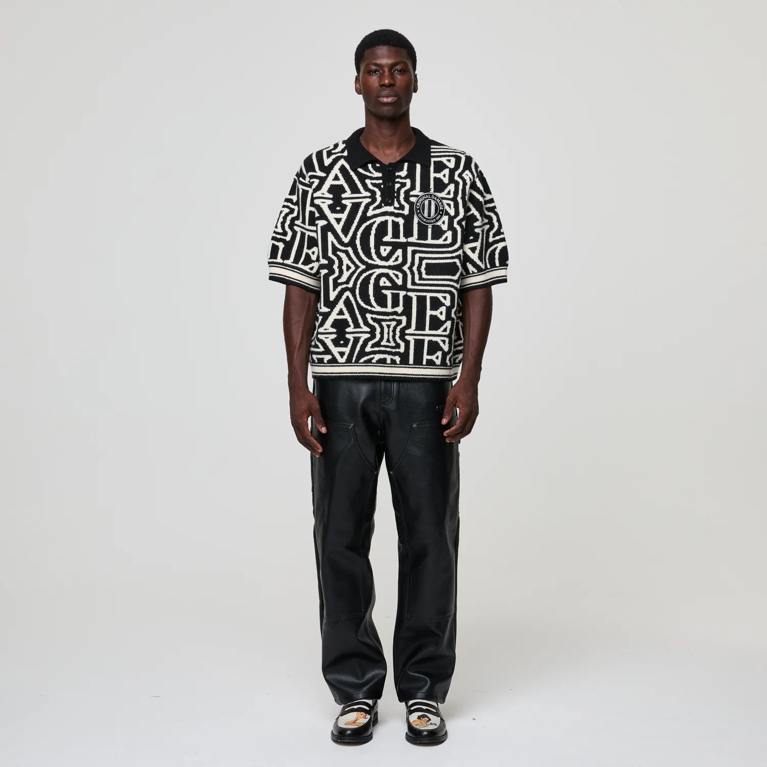 LOGO JACQUARD POLO - Image 2