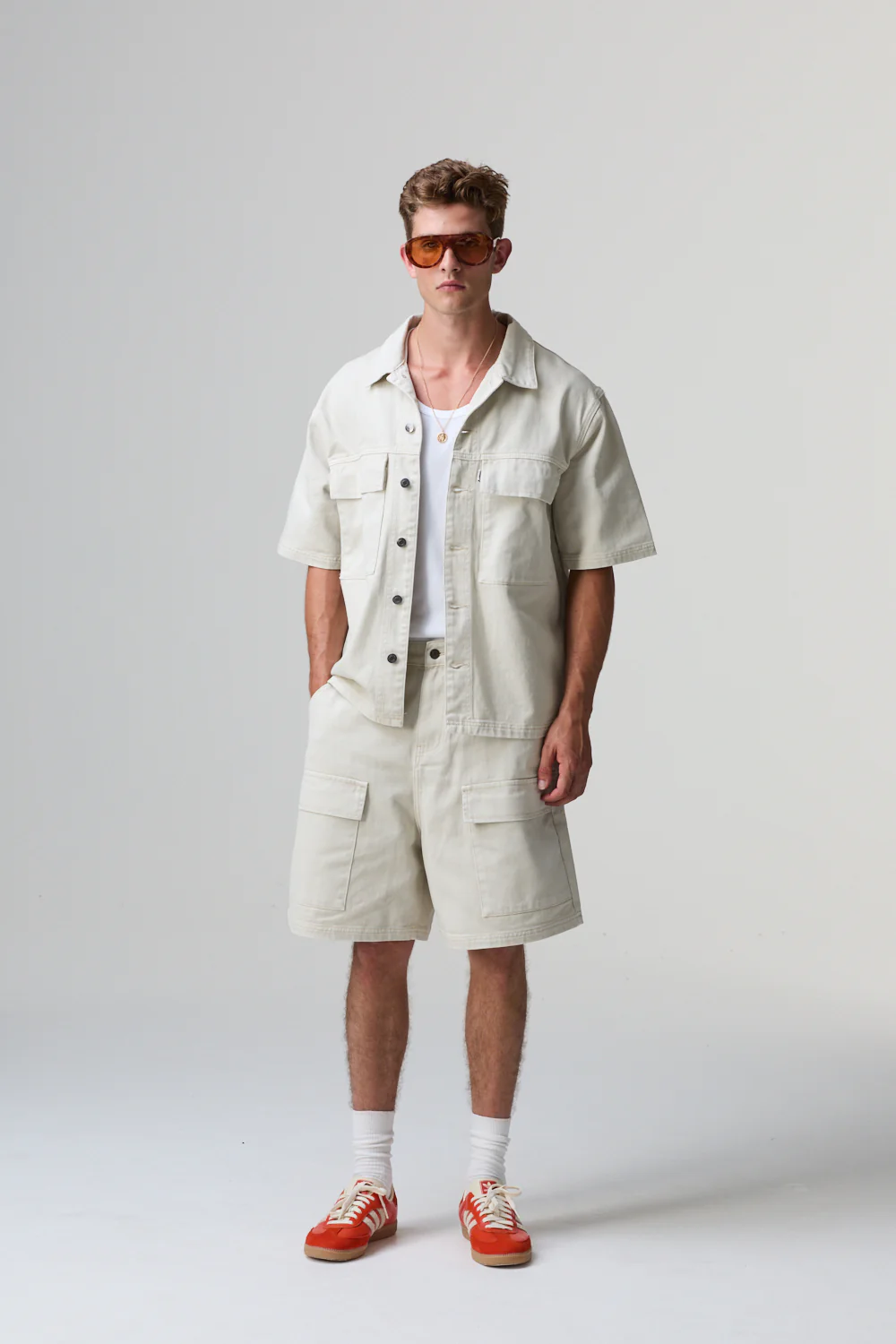 LOGO MECHANIC SHORTS - Image 3