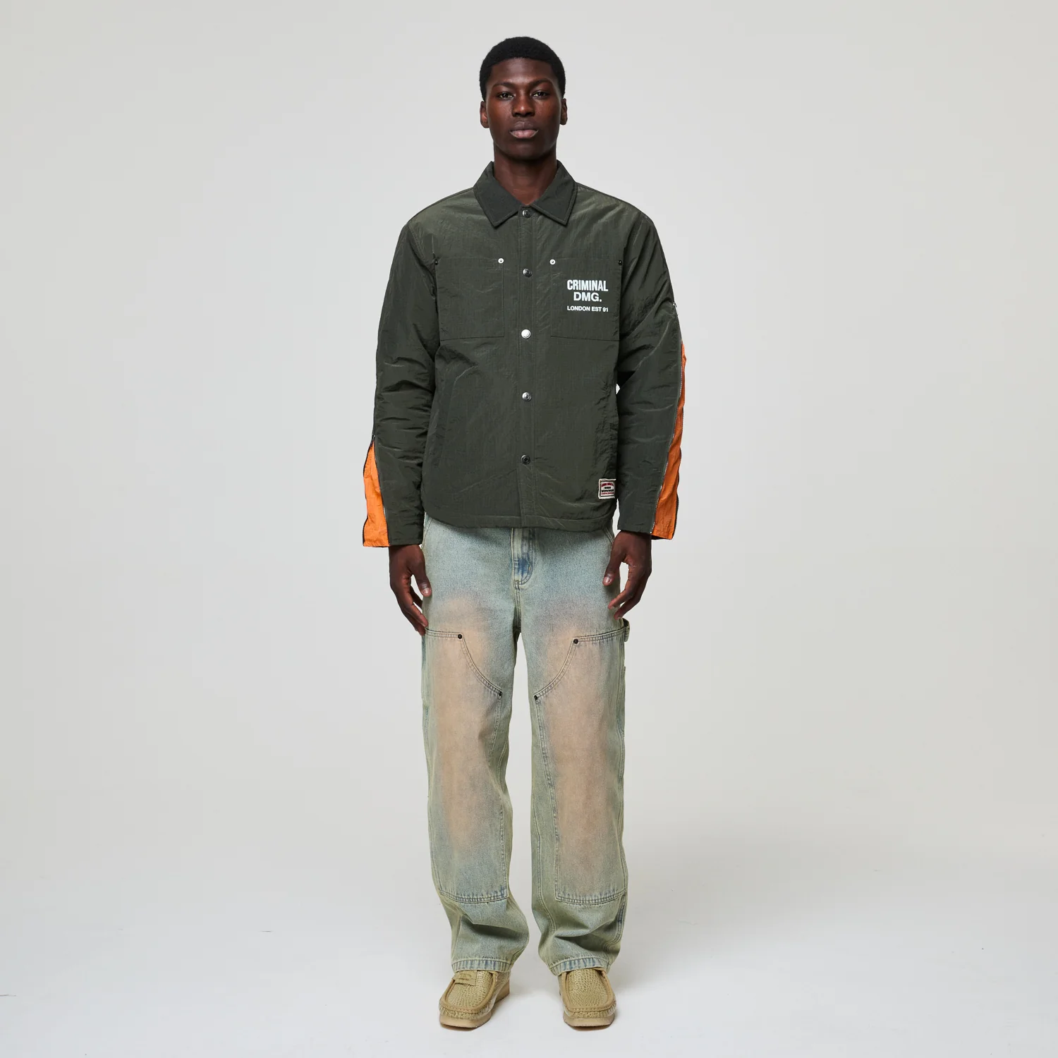 PADDED NYLON SHIRT - Image 2