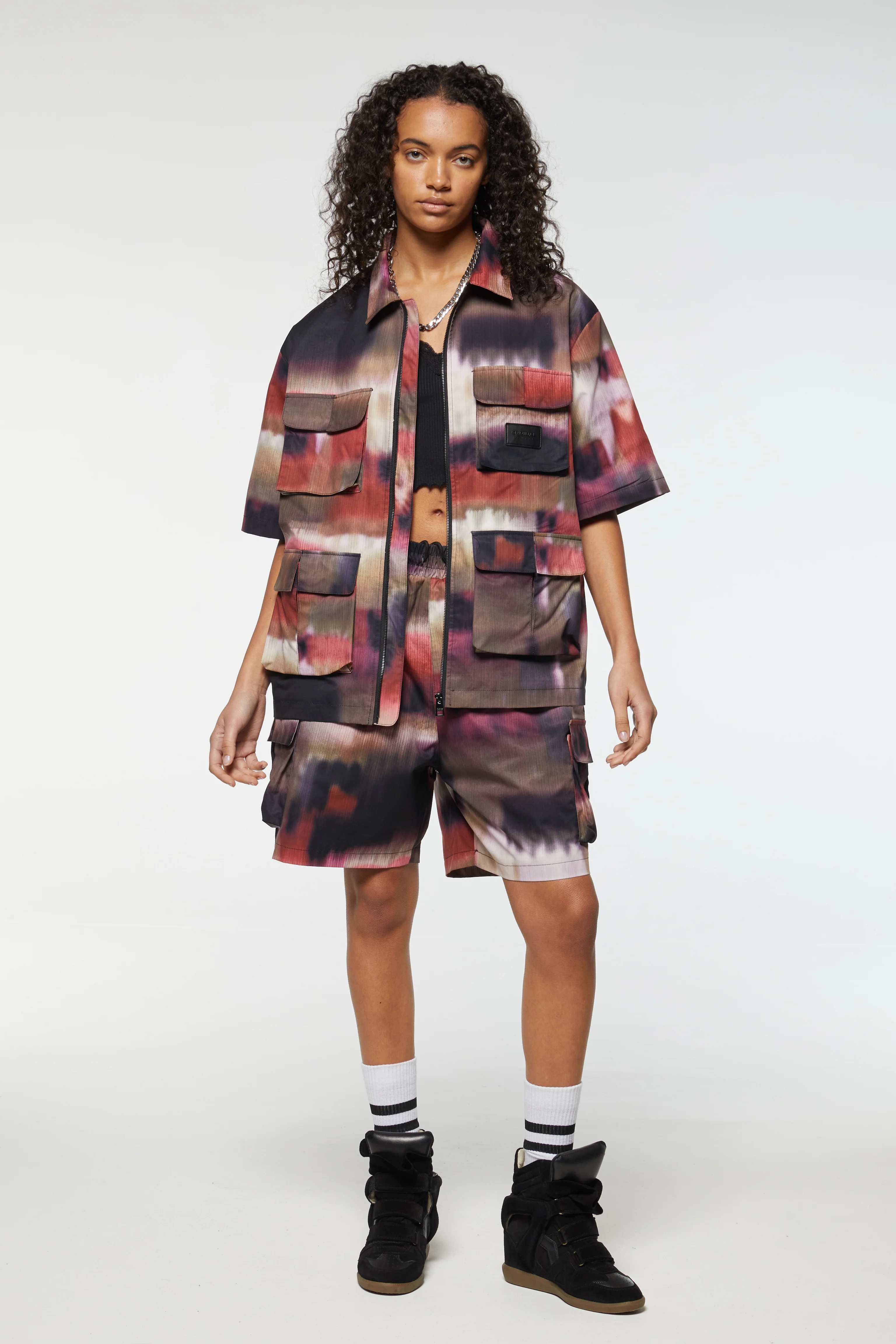 PHOTO PRINT ZIP SHIRT - Image 3