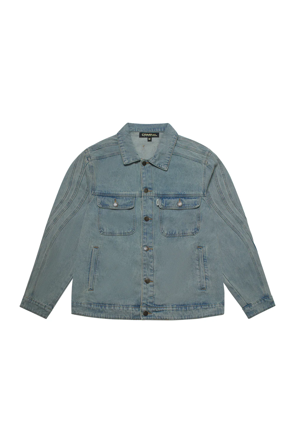 WAVY DENIM JACKET